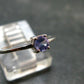 Tanzanite (Zoisite) Sterling Silver Ring - 0.91 Grams - Size 5