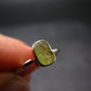 Chrysoberyl Silver Ring From Brazil - 1.95 Grams - Size 7