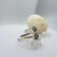 Natural Phenakite (Phenacite) Crystal Ring in Sterling Silver - Size 7