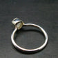 Phenakite Phenacite Crystal Silver Ring From Brazil - Size 6 - 1.78 Grams