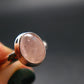 Pink Beryl!! Amazing Natural Morganite Silver Ring From Brazil - Size 7 - 3.4 Grams