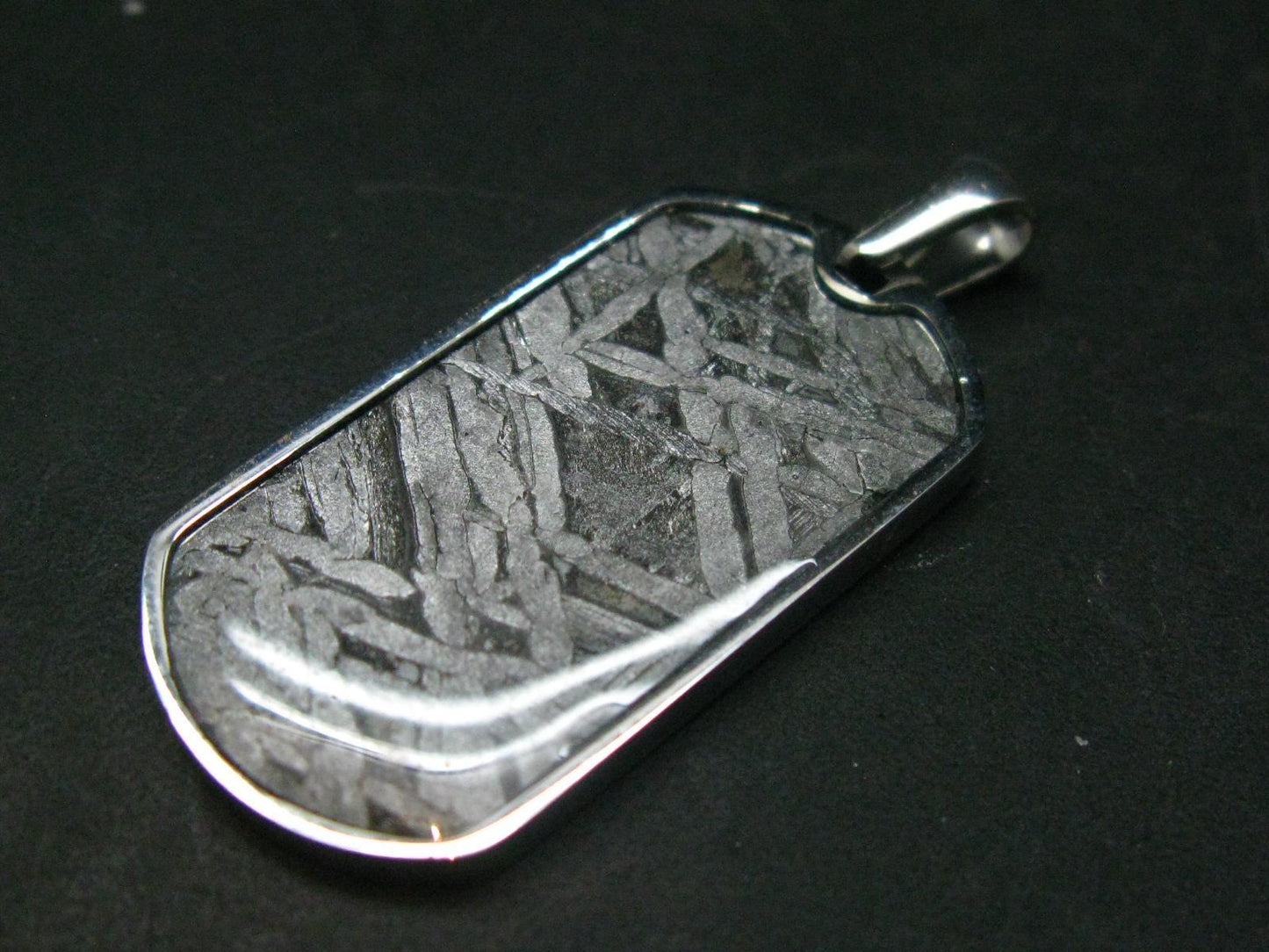 Muonionalusta Meteorite Pendant from Sweden - 1.7"