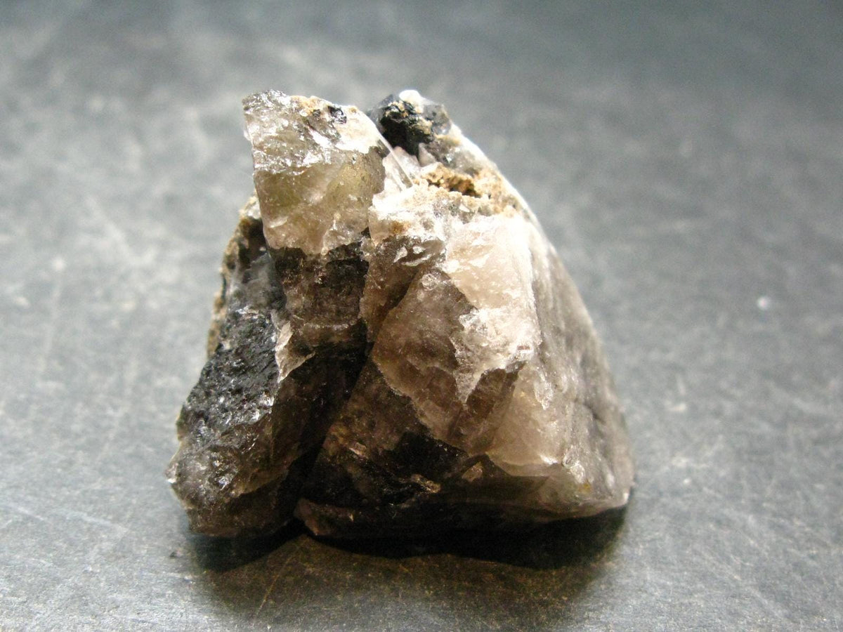 Brookite On Quartz Cluster From Arkansas - 27.74 Grams - 1.2"