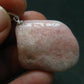 Pink Petalite Silver Pendant from Canada - 1.4" - 5.30 Grams