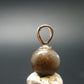 Rare Boulder Opal Silver Pendant from Australia - 0.6" - 1.44 Grams