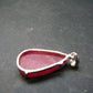 Pink Rhodonite Silver Pendant From Brazil - 1.1" - 3.04 Grams