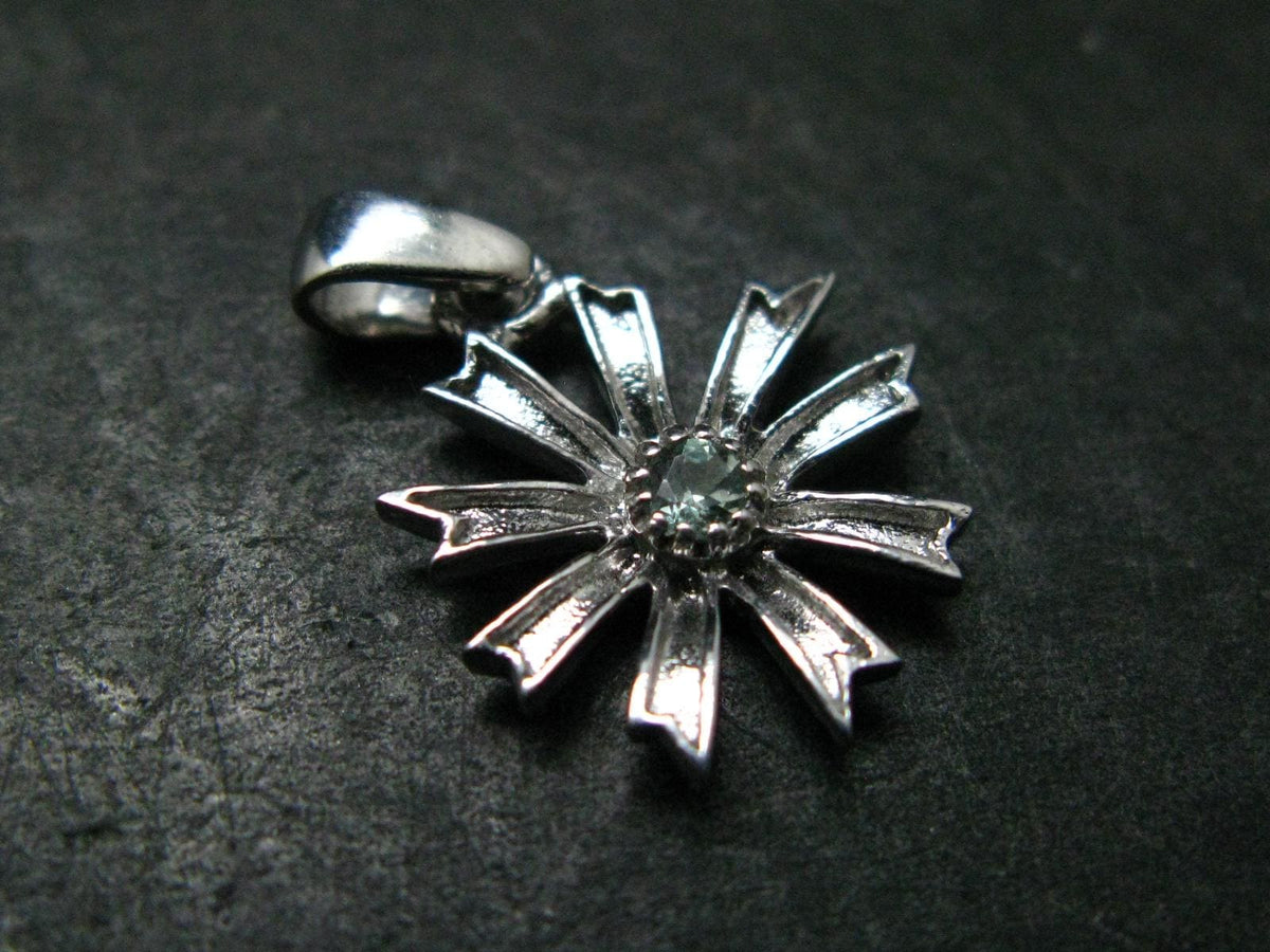 Genuine Alexandrite Gem Silver Pendant From Russia - 1.22 Grams - 0.12 TCW