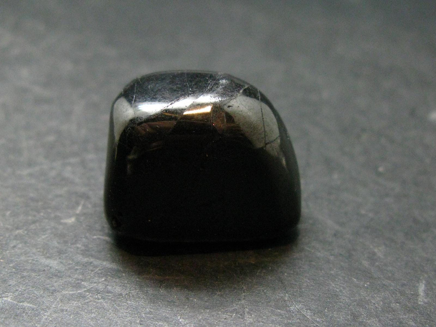 Elite Shungite Tumbled Piece from Russia - 1.0" - 13.81 Grams