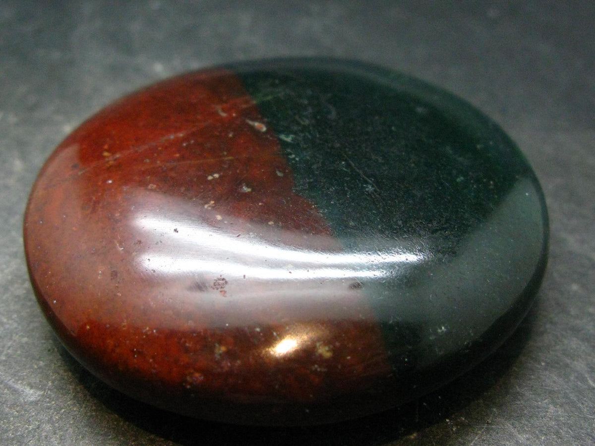Bloodstone Tumbled Stone From India - 2.3" - 86.37 Grams