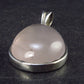 Symbol of Love and Beauty!! Natural Rose Quartz Pendant In 925 Silver From Brazil - 1.3" - 5.3 Grams