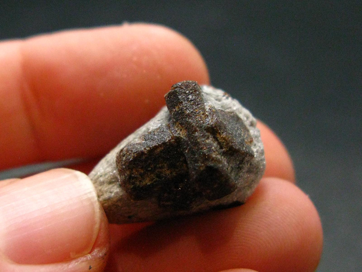 A Perfect Staurolite Crystal from Russia - 0.8" - 6.04 Grams