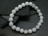 Blue Calcite Genuine Bracelet ~ 7 Inches ~ 8mm Round Beads