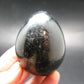 Black Tourmaline Schorl 2.3" Egg From Brazil - 201.24 Grams