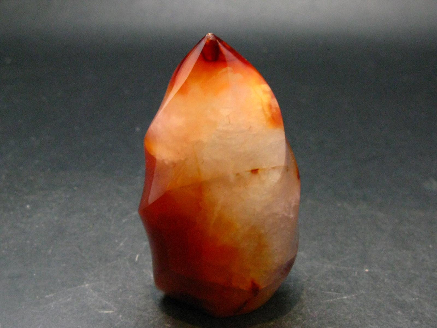 Carnelian Agate Obelisk From Madagascar - 3.1"