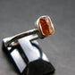 Sphalerite Silver Ring From Spain - Size 7 - 1.96 Grams