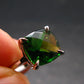 Helenite Gaia Stone Gem Sterling Silver Ring From Washington - Size 8 - 3.20 Carats