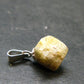 Rhodizite Rhodozite Crystal Silver Pendant from Madagascar - 0.6" - 0.94 Grams
