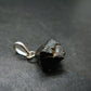 Magnetite Crystal Silver Pendant From Bolivia - 0.9" - 2.94 Grams