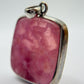Cobalto Calcite Pendant Pink Gemstone Silver Necklace Natural Crystal Jewelry Healing Stone Gift