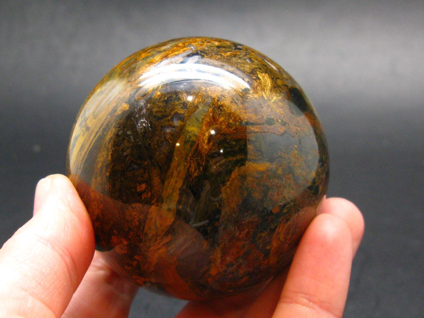 Pietersite Sphere From Namibia - 2.3" - 320.47 Grams