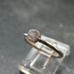 Muonionalusta Meteorite Sterling Silver Ring from Sweden - 1.40 Grams - Size 6