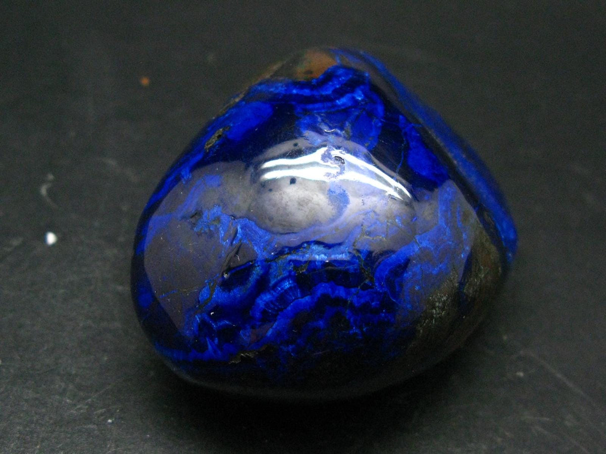 Azurite Crystal Polished Stone From Russia - 2.8" - 211.20 Grams