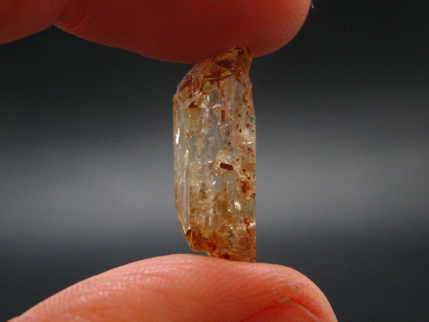 Lot of 10 Imperial Topaz Crystals From Zambia - 57.5 Carats