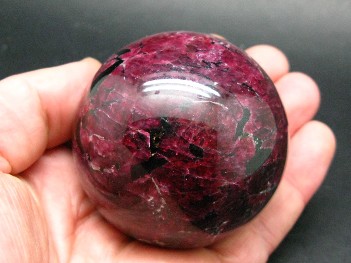 Rare Eudialyte & Aegirine Sphere Ball From Russia - 2.4" - 331 Grams