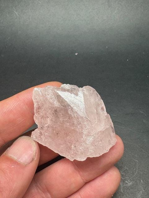 Gem Pink Morganite (Beryl) Crystal From Brazil - 1.8" - 37.9 Grams