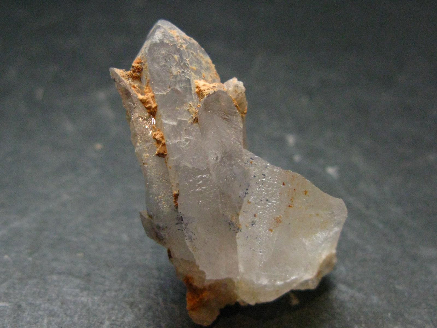 Dumortierite In Quartz Crystal From Brazil - 1.4" - 10.54 Grams