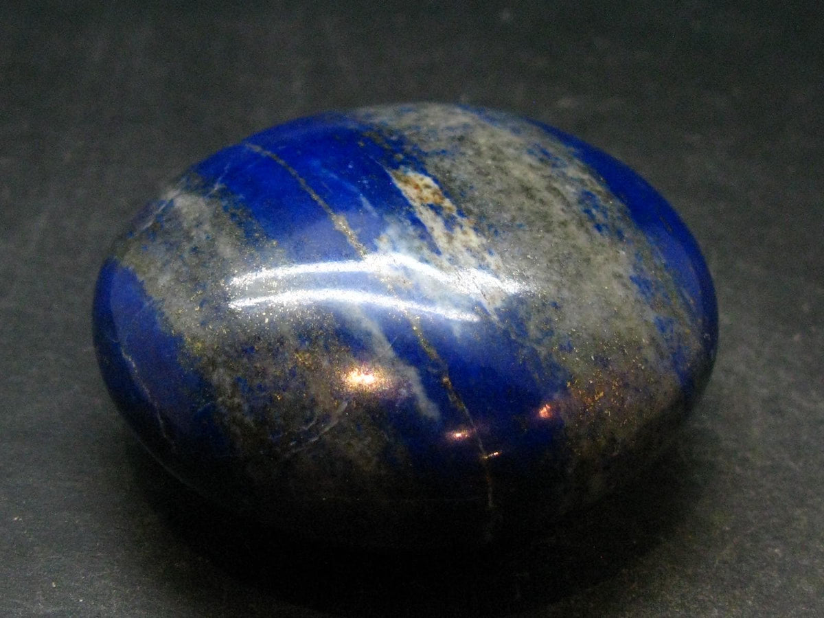 Lapis Lazuli Lazurite Tumbled Stone From Afghanistan - 2.3" - 159.26 Grams