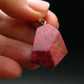 Thulite Silver Pendant From Norway - 1.3"