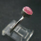 Rhodochrosite Silver Ring From Alma Colorado - 2.08 Grams - Size 8