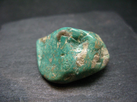 Genuine Tumbled Turquoise from Arizona, USA - 1.3" - 15.44 Grams