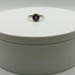 Amethyst Halo Ring – Sterling Silver – Classic Elegance with a Purple Glow - Size 7