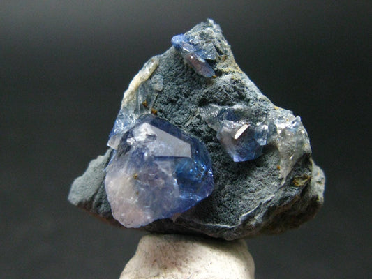 Benitoite Gem Cluster From California - 1.2" - 6.55 Grams