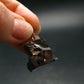Unpolished Elite Shungite Silver Pendant from Russia - 0.9" - 3.06 Grams