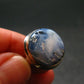 Blue Ice Glacierite Silver Ring from Indonesia - Size 8- 7.07 Grams