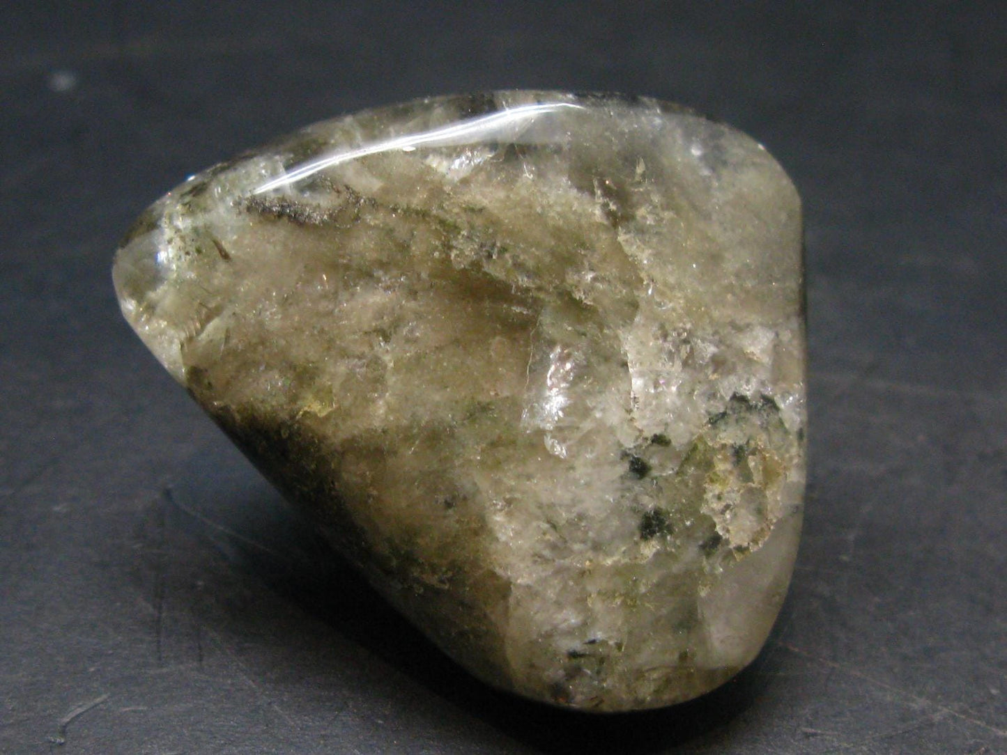 Genuine Phenakite Phenacite Tumbled Crystal from Russia - 190.55 Carats - 1.5"