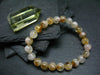 Citrine Genuine Bracelet ~ 7 Inches ~ 8mm Round Beads
