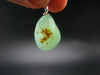 Chrysoprase Silver Pendant From Australia - 1.1" - 5.34 Grams