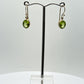 Peridot Sterling Silver Dangle Earrings | August Birthstone