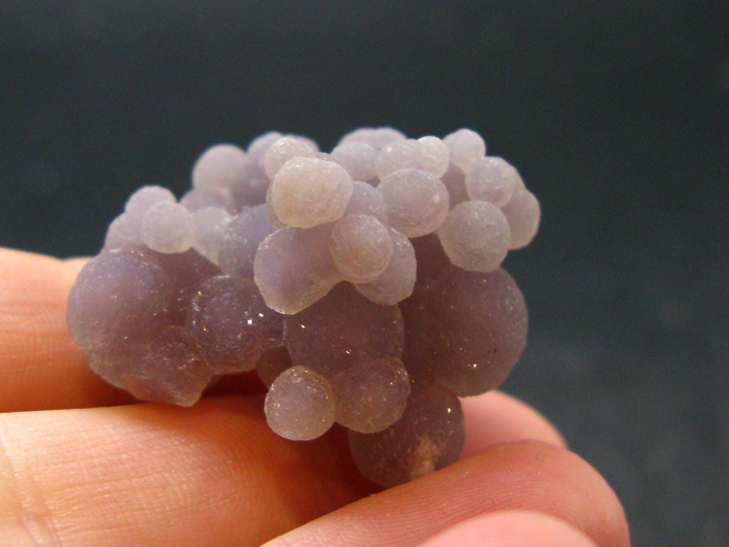 Purple Grape Agate Cluster From Indonesia - 1.2"