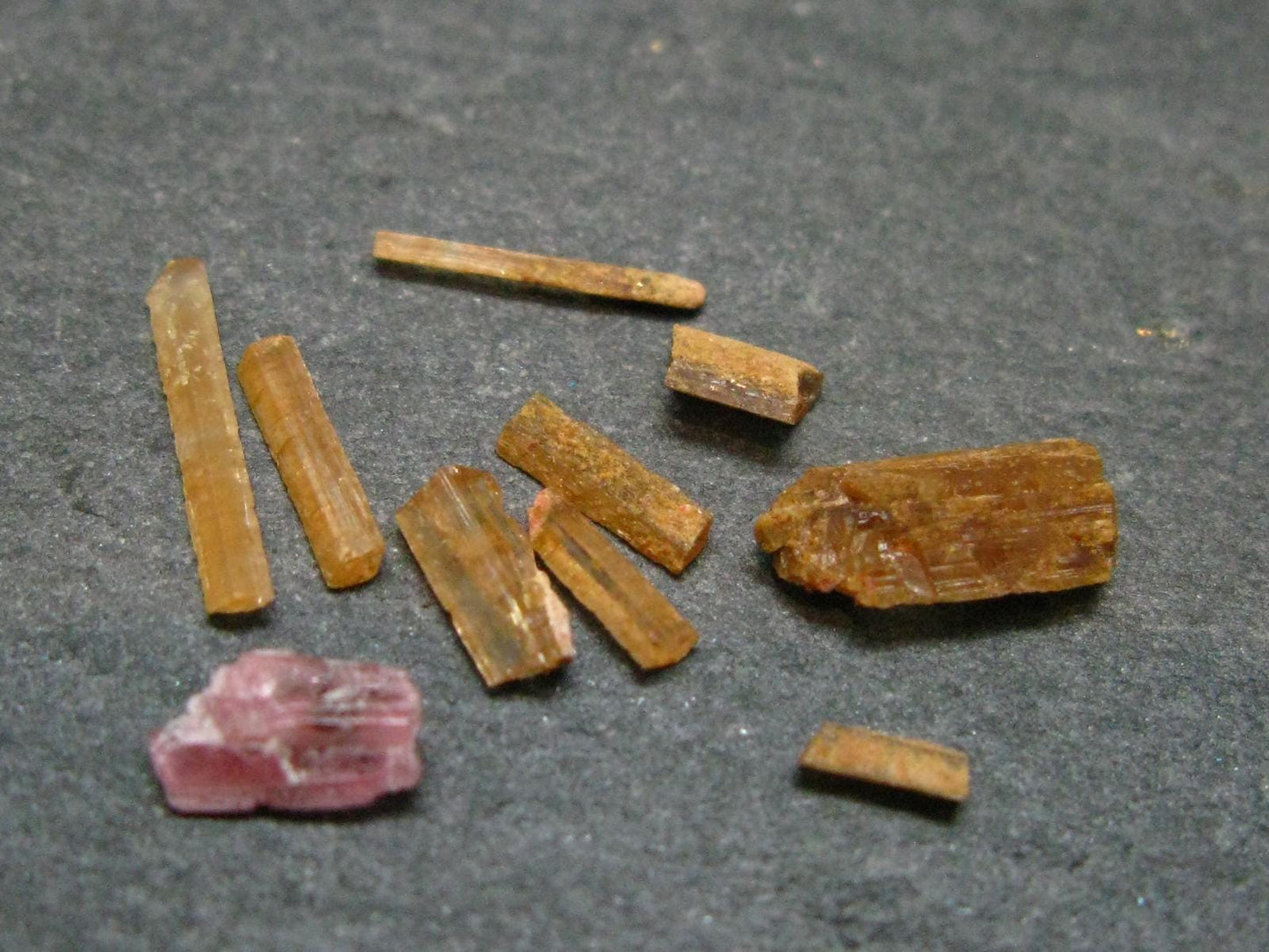 Lot of 10 Rare Gem Vayrynenite Crystals From Afghanistan - 1.92 Carats