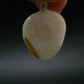 Very Rare White Cryolite 925 Silver Pendant from Greenland - 1.1" - 7.42 Grams
