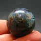 Quantum Quattro Sphere - Malachite Shattuckite Chrysocola Dioptase - 1.1" - 31.88 Grams