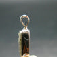 Phenakite Phenacite Crystal Silver Pendant From Brazil - 0.7" - 1.25 Grams