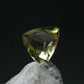 Golden Facetted Herderite Cut Gem From Brazil - 0.67 Carats