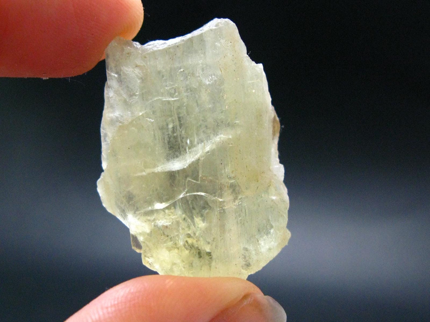 Gem Green Hiddenite Spodumene Crystal From Brazil - 1.3" - 15.31 Grams
