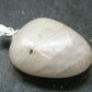 Very Rare White Cryolite 925 Silver Pendant from Greenland - 1.2" - 6.74 Grams